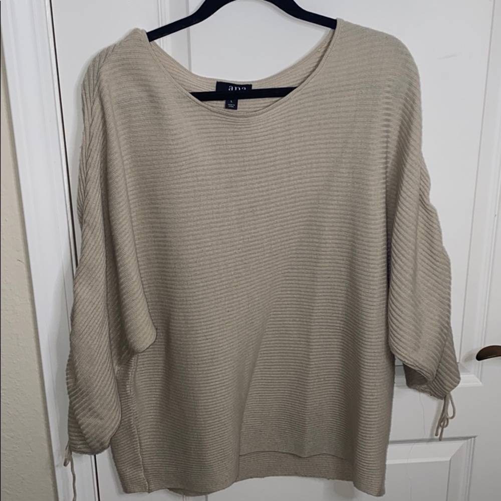 Tan sweater